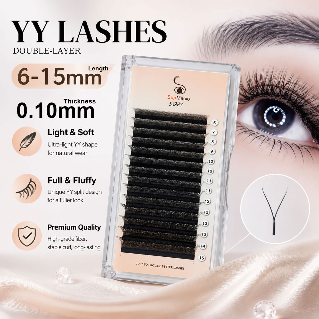 Eyelash Extension Yy - Supmacio 0,10 мм YY Lash Y-образные