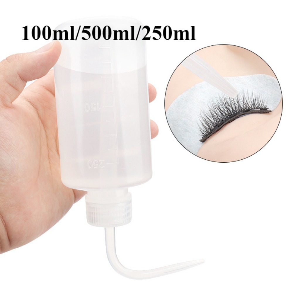 Refill Eyelash Extension - Выдавливающая трубка, пустая бутылка, изогнутый носик,