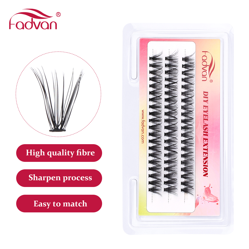 Eyelash Extension Permanent - FADVAN 3 ряда C Curl 10D/20D/30D/40D