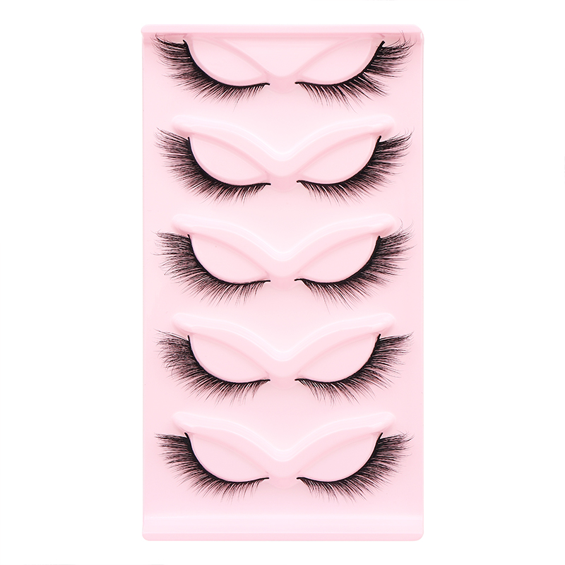 5 пар пушистых накладных ресни – обзор и цена Eyelash Extension Fox Eye