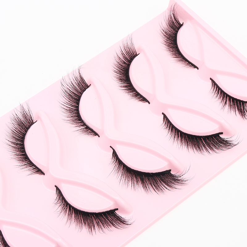 5 пар пушистых накладных ресни – обзор и цена Eyelash Extension Fox Eye