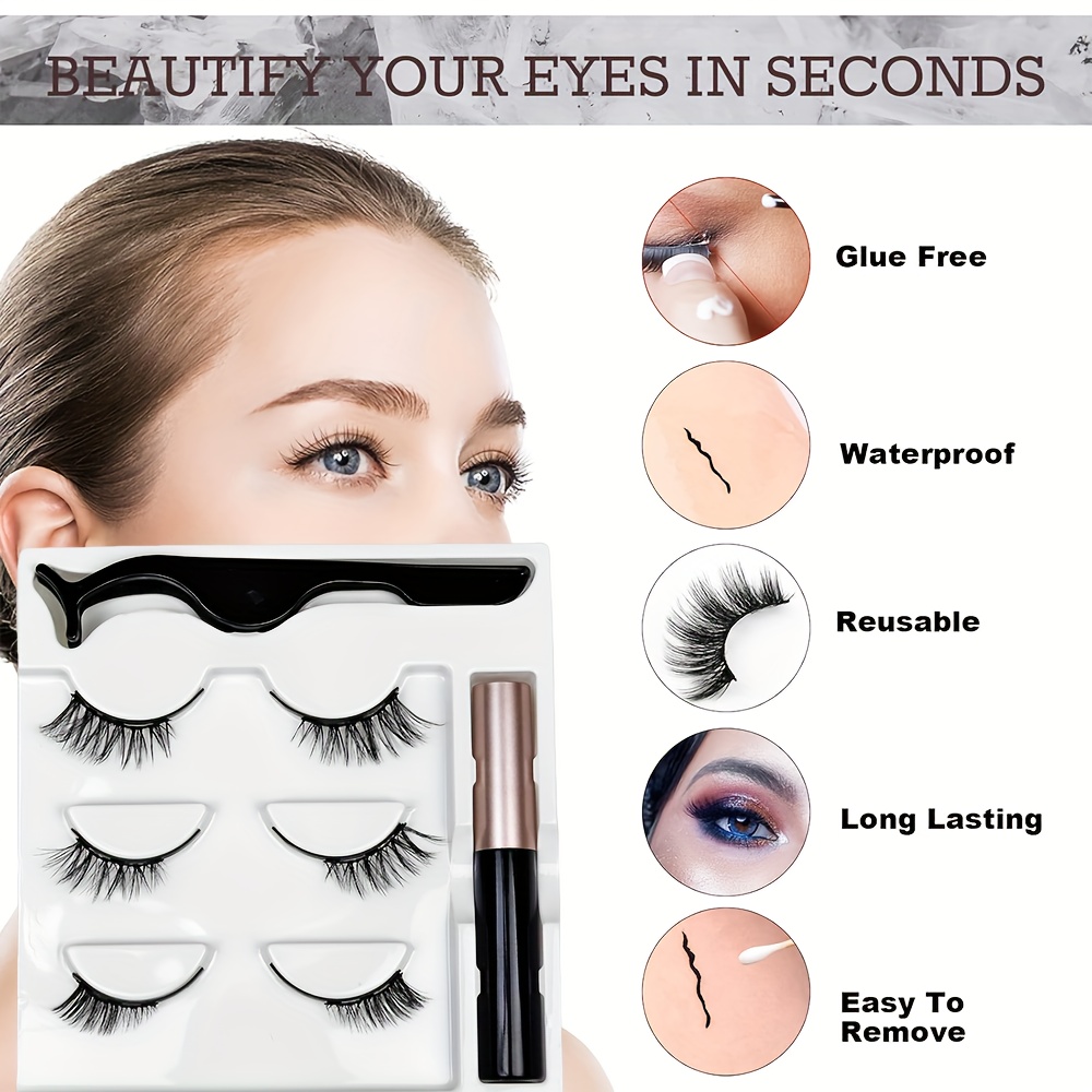 3-парный полуперманентный мног – обзор и цена Eyelash Extension Permanent