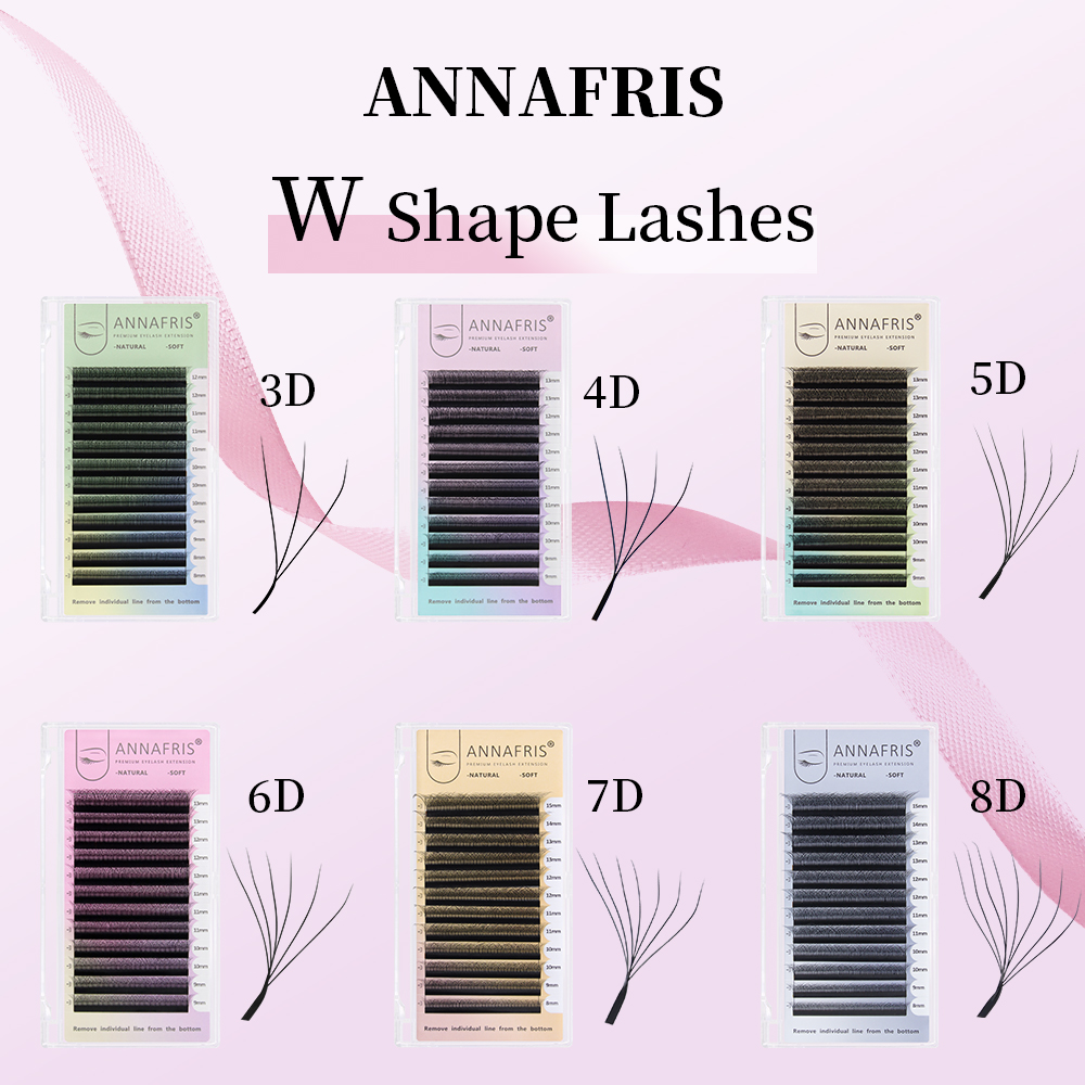 ANNAFRIS Готовый объемный вент – обзор и цена Eyelash Extension Yy