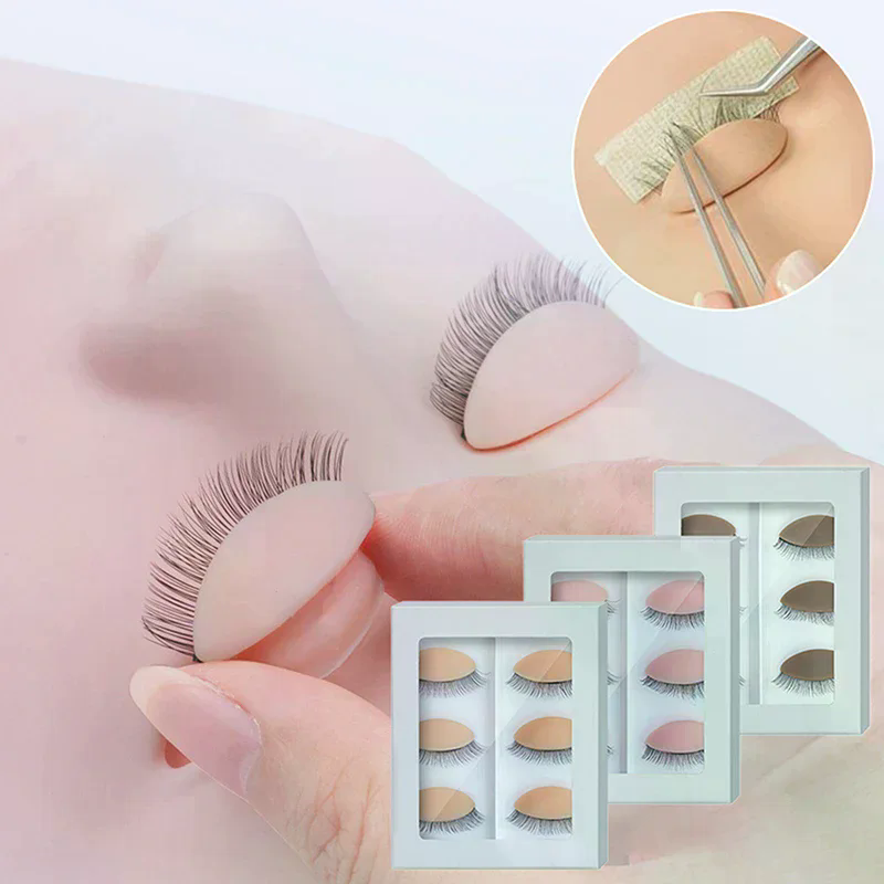 Манекен для практики наращиван – обзор и цена Eyelash Extension Model