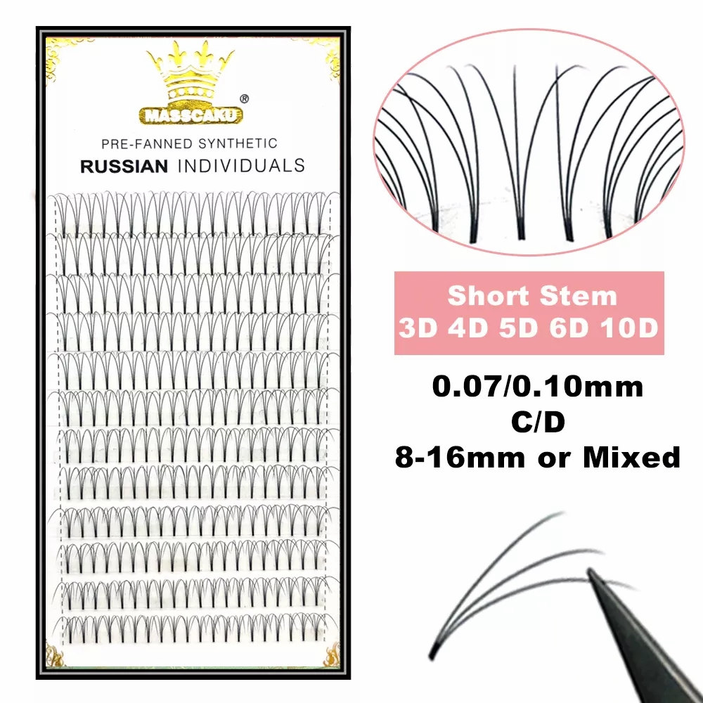 MASSCAKU Lashes готовые широки – обзор и цена Eyelash Extension Or Extensions