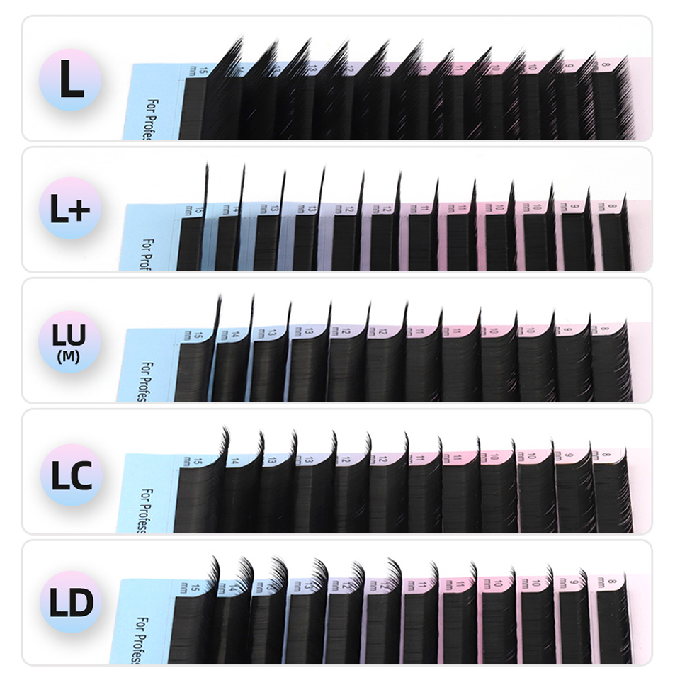 RUJADE L + LC LD LU(M) Curl Ин – обзор и цена Eyelash Extension Review