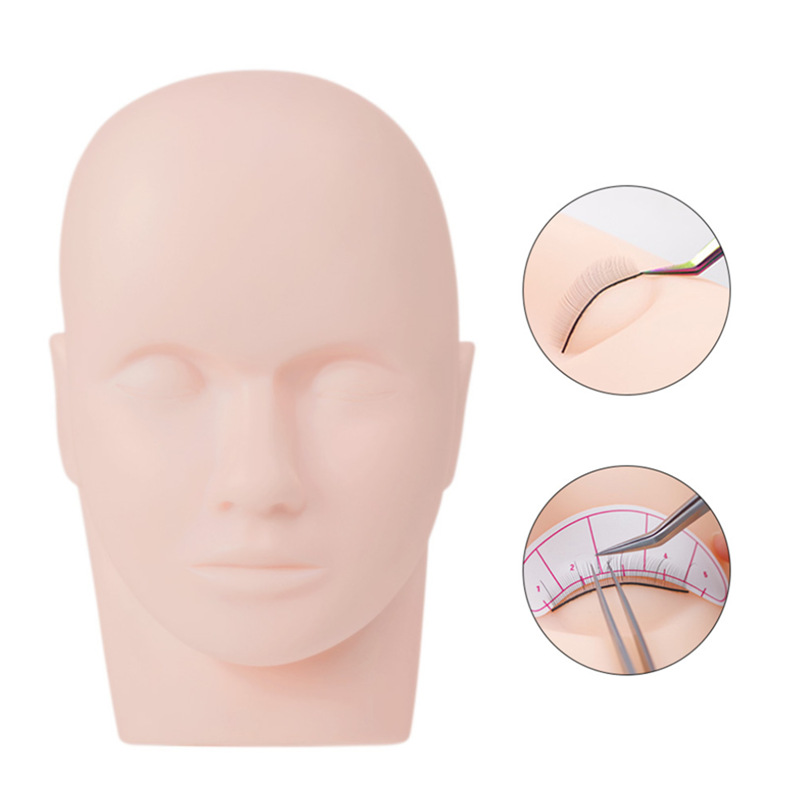 Тренировочная голова для наращ – обзор и цена Eyelash Extension Model