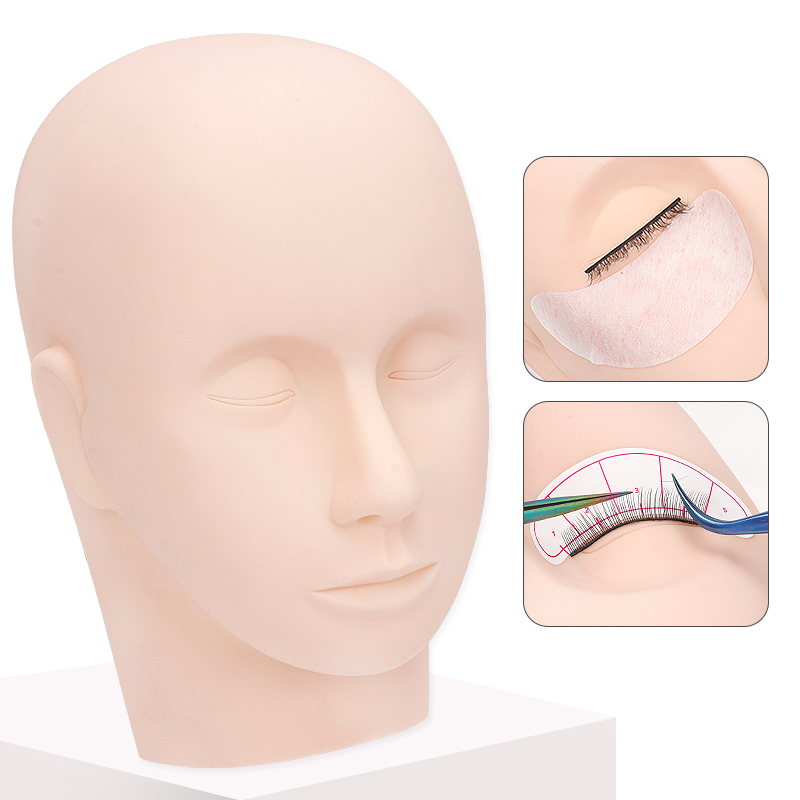 1 шт. тренировочная голова для – обзор и цена Eyelash Extension Model