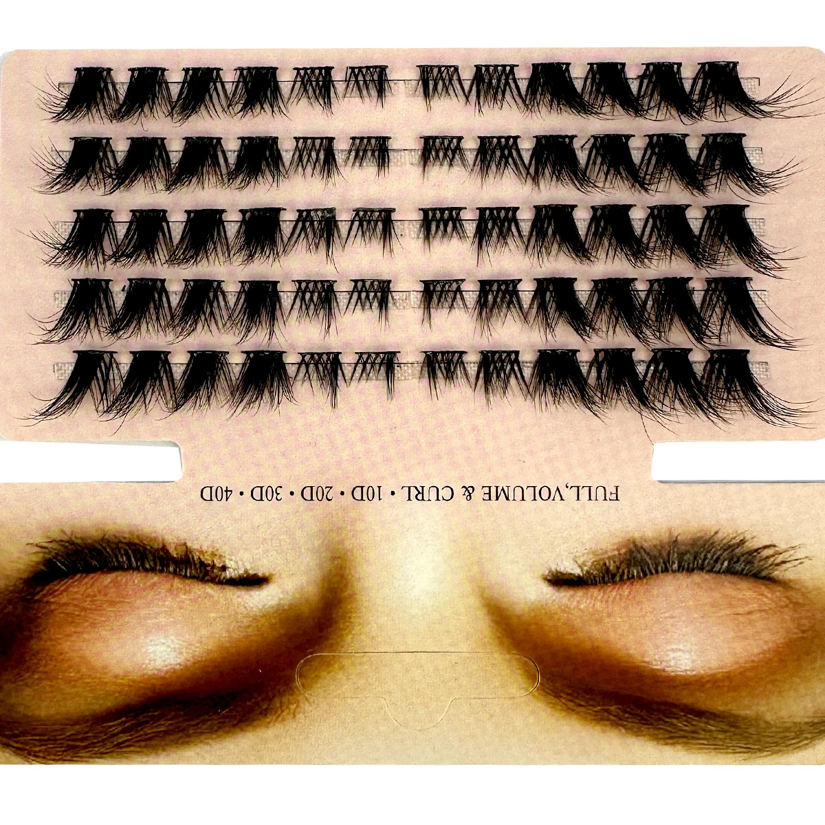 Накладные ресницы Mix 3D Fluff – обзор и цена Eyelash Extension Fox Eye